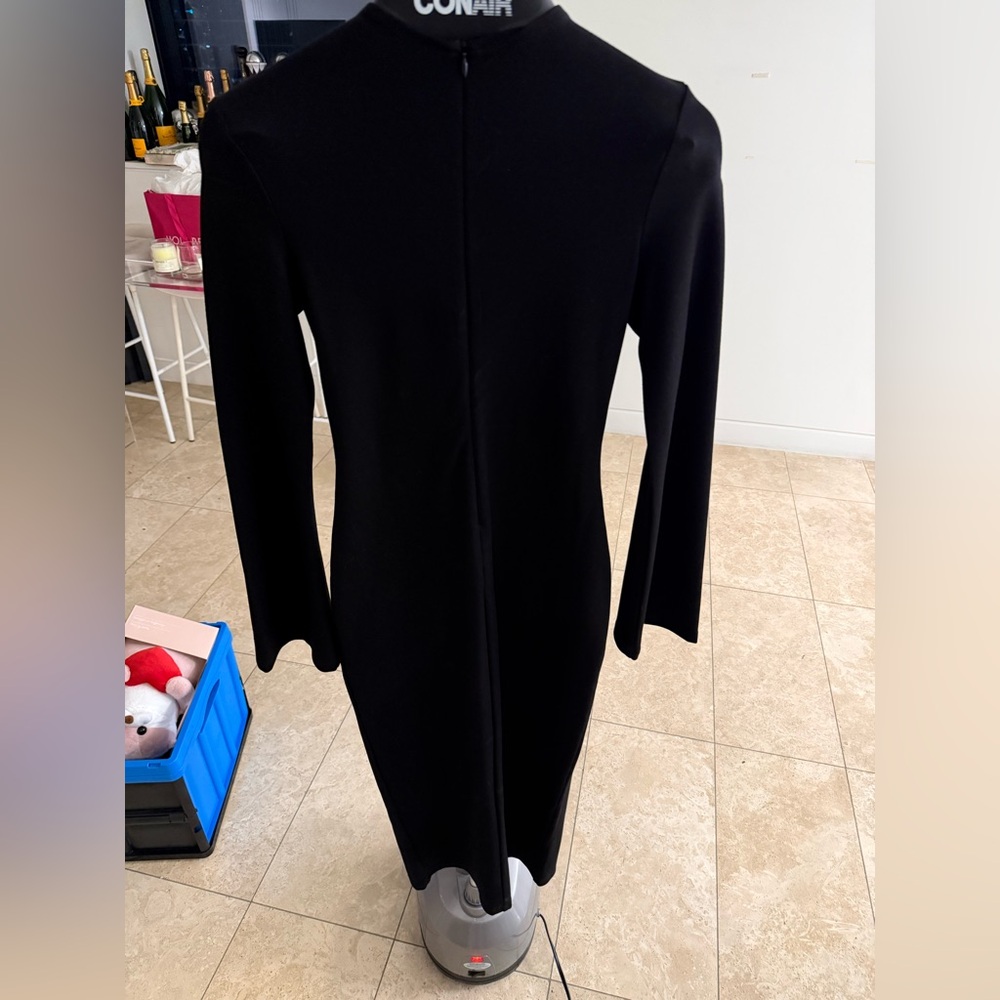 Collate Black Long Sleeve Dress